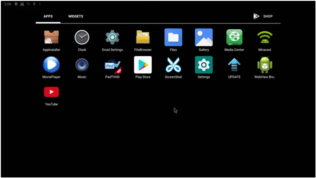 DELTA DS310 NovoDS Digital Signage Solution - Home Screen display