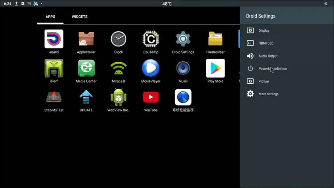 DELTA DS310 NovoDS Digital Signage Solution - choose the button