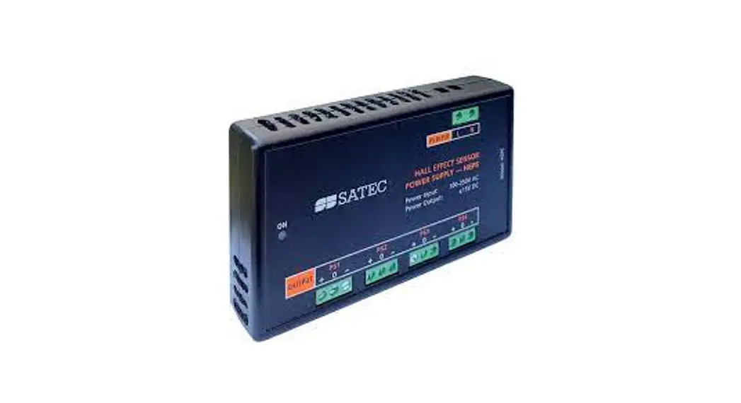 Satec Heps Hall Effect Power Supply Module User Guide
