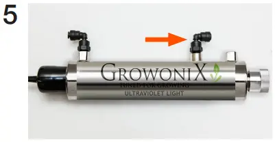 GROWONIX UV-1530 Ultraviolet Water Filter - Fig 13