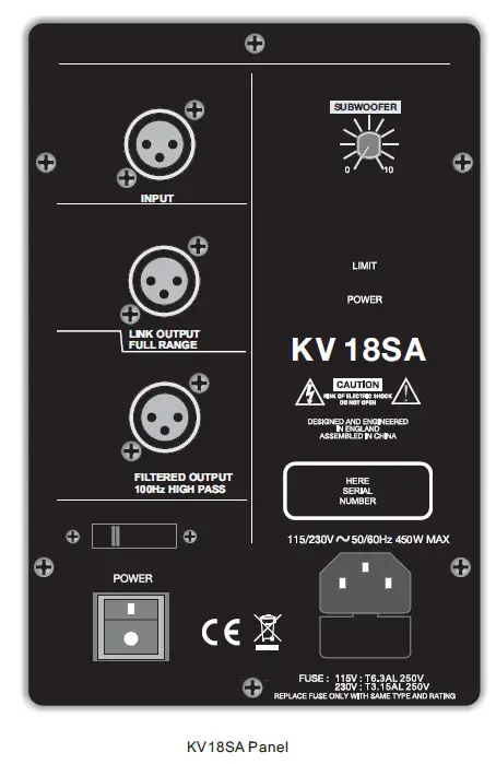 Soundking KV18SA KV Series Speaker Cabinet 4