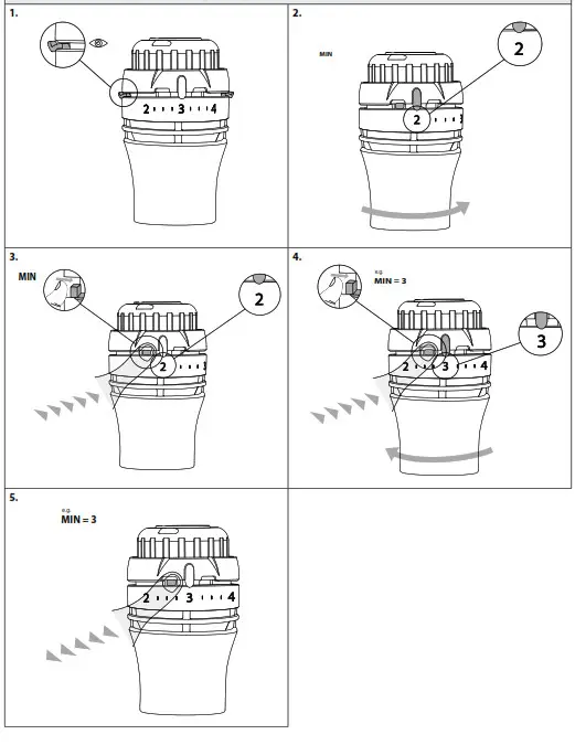 Danfoss 013G5245 Redia RA click Thermostatic Sensors Series - fig3