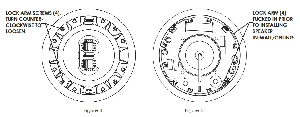 GoldenEar Invisa SP 652 StereoPoint One Piece Stereo In Wall In Ceiling Loudspeaker - fig 5