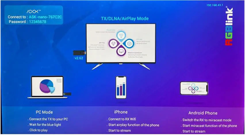 RGBlink ASK nano Wireless Presentation and Collaboration System 15