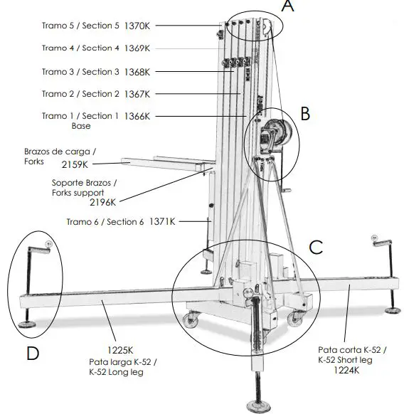 Kuzar K-52 Lifting Towers And Metallic Structures-FIG1