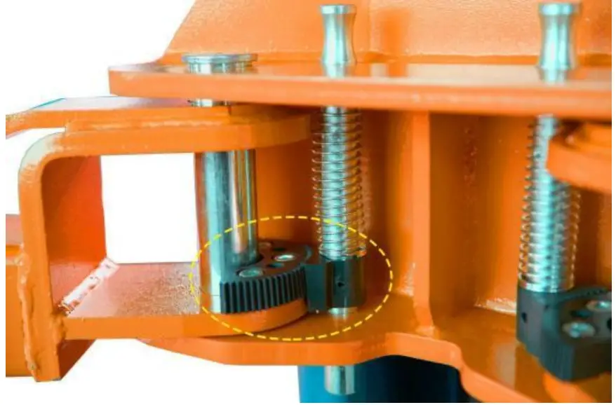 AGT INDUSTRIAL AGT B1000 Two Post Auto Lift - Pulling Rod Installation Diagram