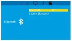 AUDIO OUTPUT VIA BT CONNECTION