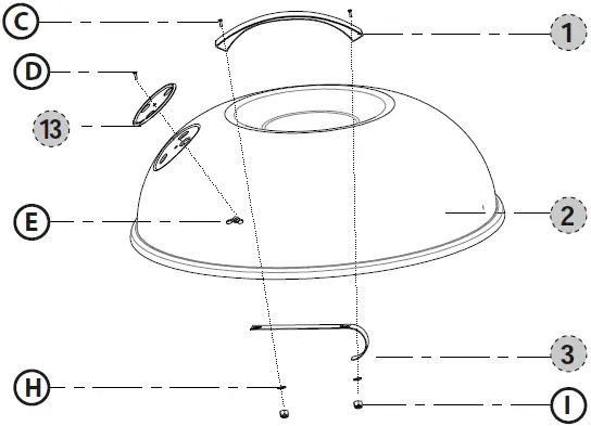 LANDMANN 7202240A Charcoal Grill 07