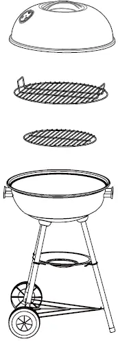 LANDMANN 7202240A Charcoal Grill 09