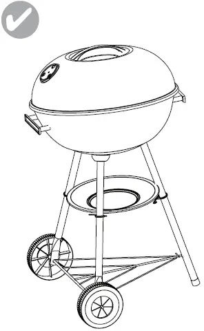 LANDMANN 7202240A Charcoal Grill 10