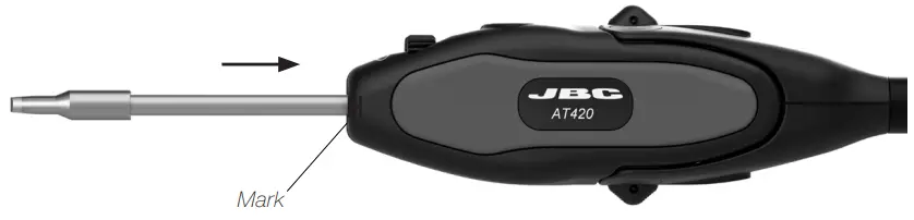 JBC AT420 Adjustable Thermal Tweezers - list