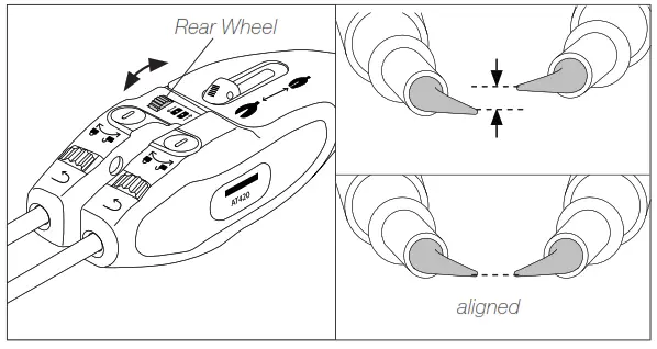 JBC AT420 Adjustable Thermal Tweezers - Wiper 5