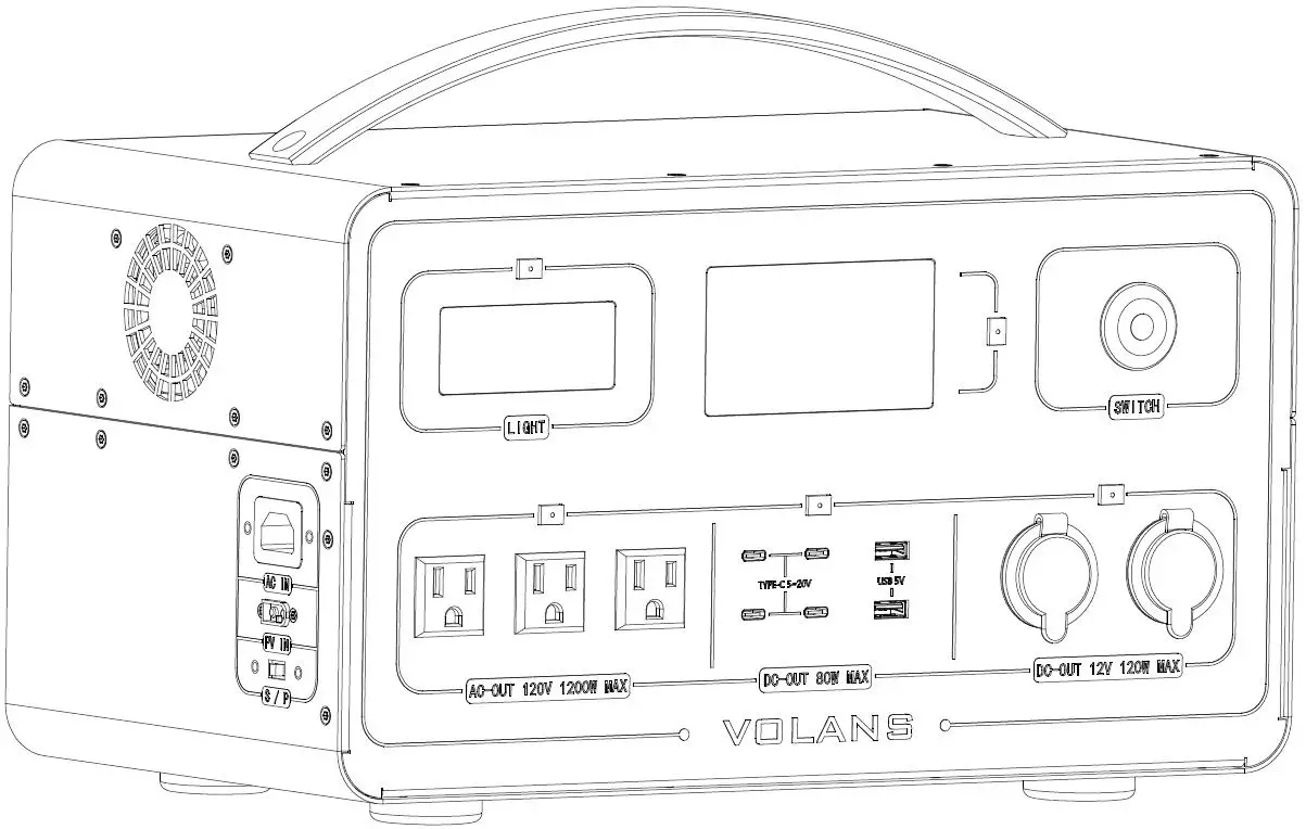 SOLUNA VOLANS Portable Power Bank - Product Introduction 1