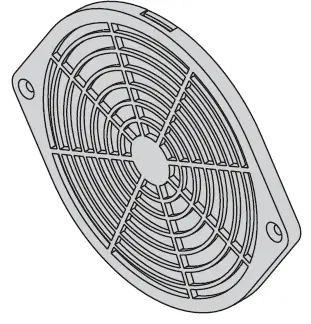 HOFFMAN-AFLTR4LD-Fan-Filter-and-Finger-Guard-Kit-FIG- (2)