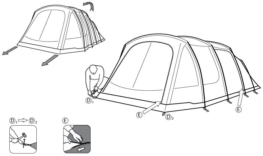 Outwell-NORWOOD-6-Six-Paerson-Tent-with-3-Dark-Bedroom-fig- (2)