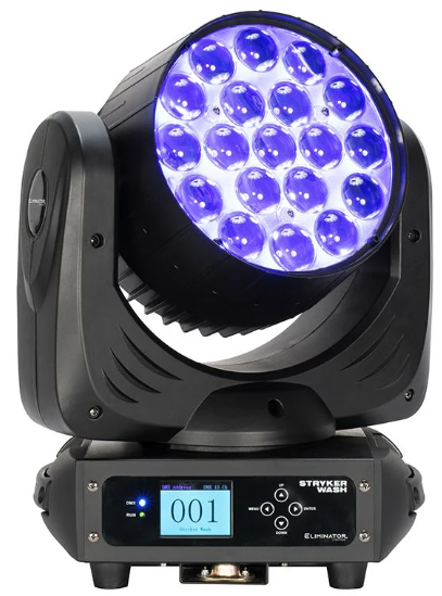 ELIMINATOR ADJ Stryker Wash RGBW LED Moving Head Wash Fixture
