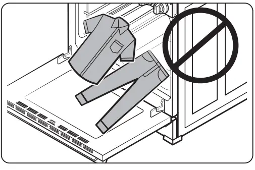 dacor DOP30 40G Gas Pro Range - Oven safety