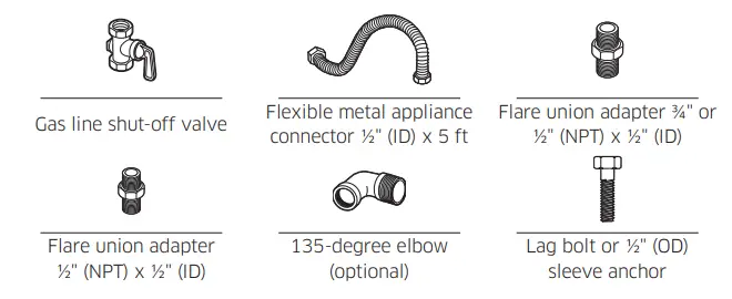 dacor DOP30 40G Gas Pro Range - Parts needed
