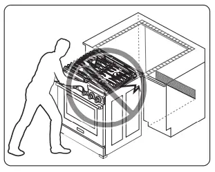 dacor DOP30 40G Gas Pro Range - breakage