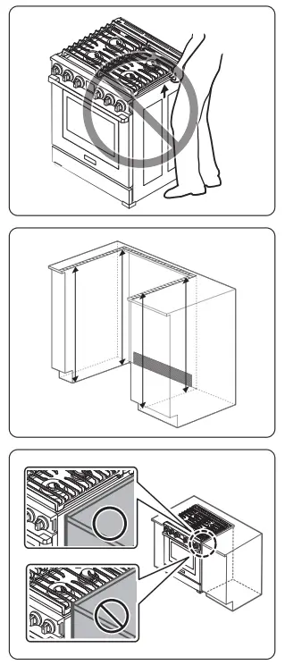 dacor DOP30 40G Gas Pro Range - cooktop