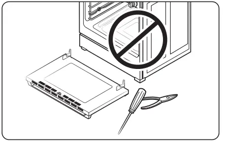 dacor DOP30 40G Gas Pro Range - electric shock1