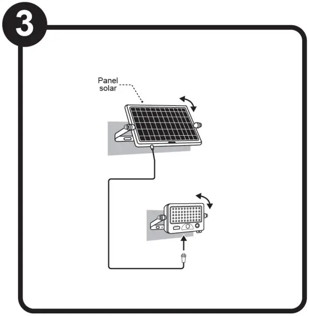 tecnolite 10SOLLED34VCD65N Solar LED Lamp - Fig3