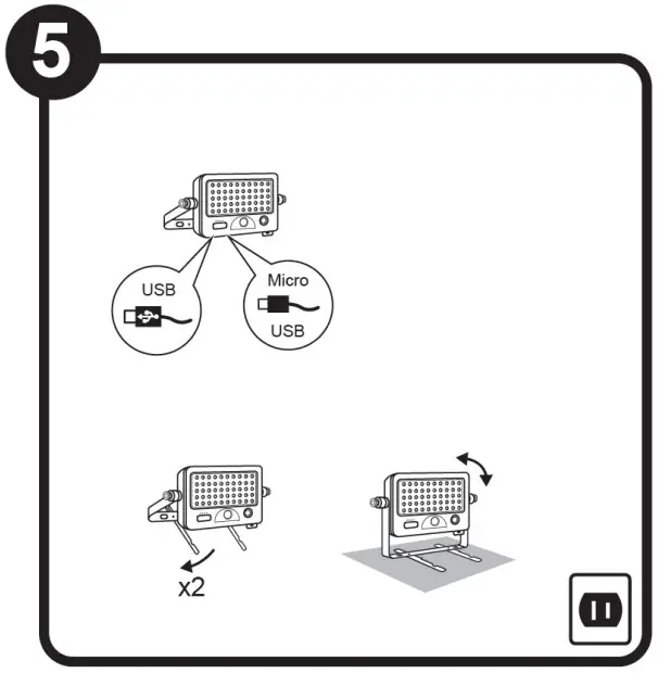 tecnolite 10SOLLED34VCD65N Solar LED Lamp - Fig5
