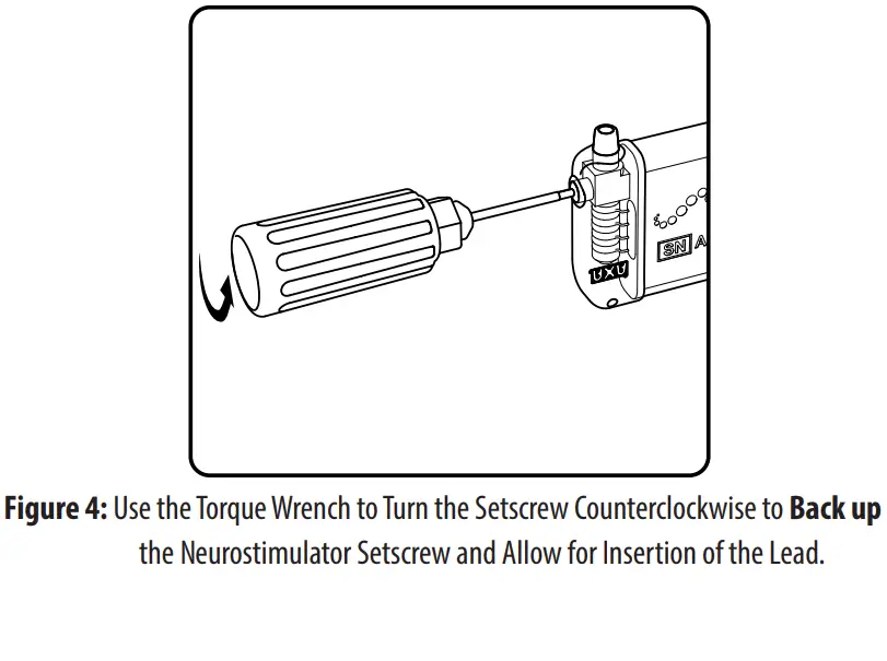 Axonics 1101 Sacral Neuromodulation System - Neurostimulator Setscrew