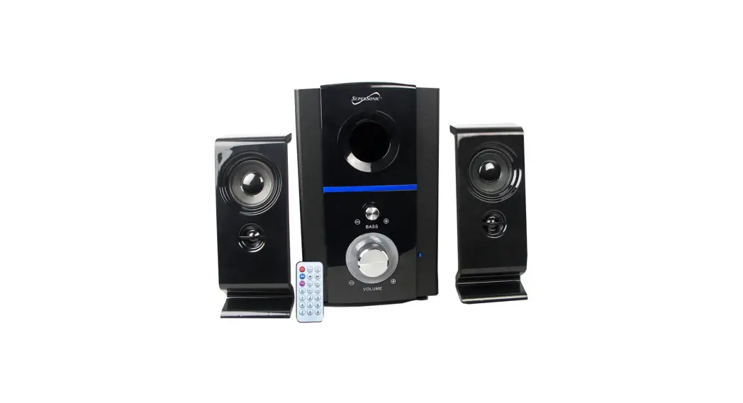 Supersonic Sc-1126bt Bluetooth Multimedia Speaker System Installation Guide