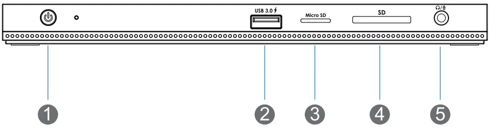 WAVLINK B0C42P6RMX USB C Laptop Docking Station - FIG 2