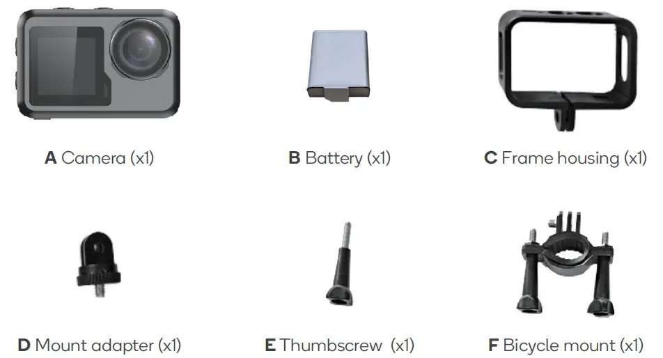 kogan KACINCMRASA 4K Body Waterproof Action Camera 1