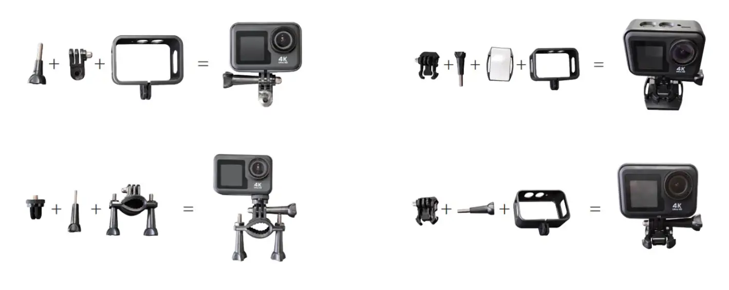 kogan KACINCMRASA 4K Body Waterproof Action Camera 5