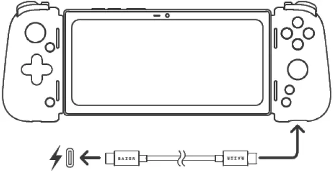 RAZER RZ45-0460VWQ Edge Bundle Android 13