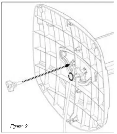 ufot19 Free Standing Electric Quartz -Asembley