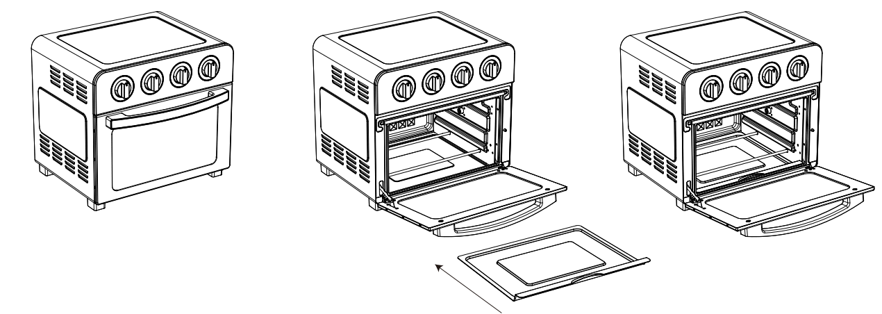 GeekChef GTO23PB Air Fryer Oven - ACCESSORIES 2
