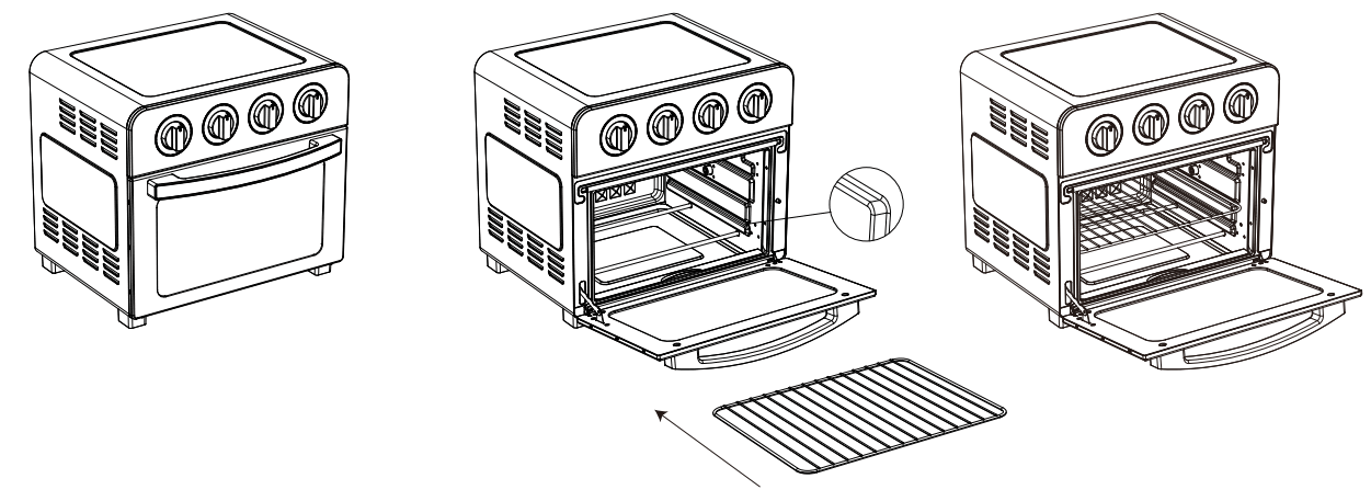 GeekChef GTO23PB Air Fryer Oven - ACCESSORIES 4