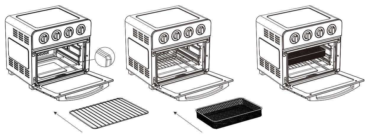 GeekChef GTO23PB Air Fryer Oven - ACCESSORIES 5