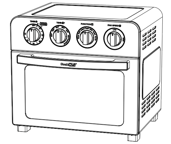 GeekChef GTO23PB Air Fryer Oven