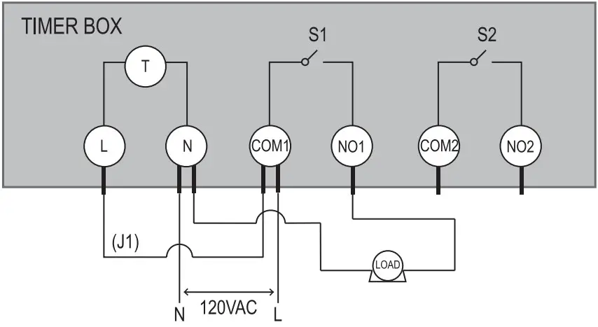 dewenwils HOMT01B Pool Pump Mechanical Timer Box - fig 5