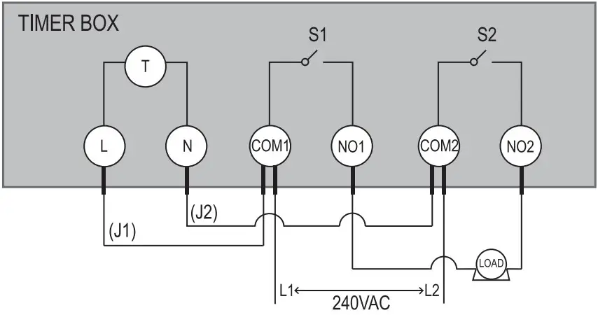dewenwils HOMT01B Pool Pump Mechanical Timer Box - fig 7