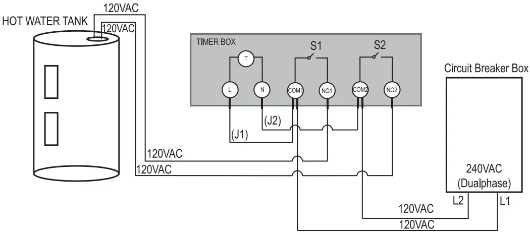 dewenwils HOMT01B Pool Pump Mechanical Timer Box - fig 9
