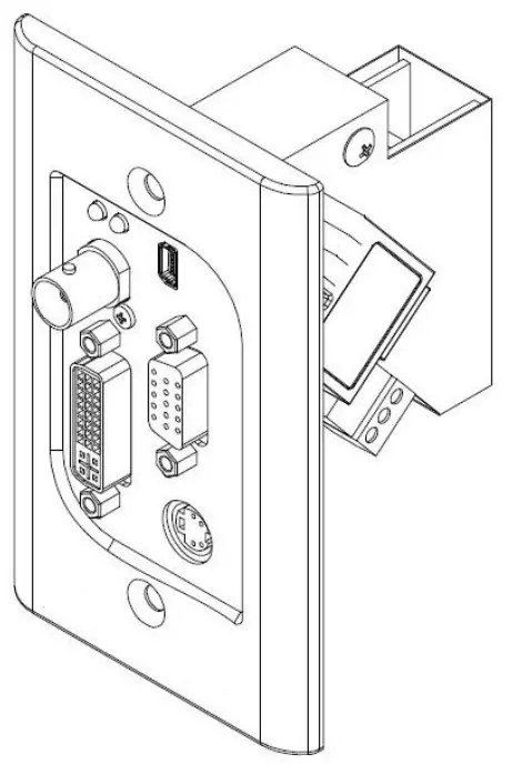 opticis MVDF Multi Format Video to Optical DVI Converter - Converter