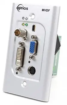 opticis MVDF Multi Format Video to Optical DVI Converter