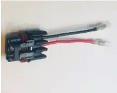 RYCO MOTO 7202 Polaris General 1000 Turn Signal Horn Kit - HARNESS BLACK