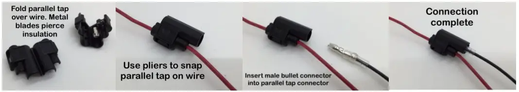 RYCO MOTO 7202 Polaris General 1000 Turn Signal Horn Kit - PARALLEL TAP1