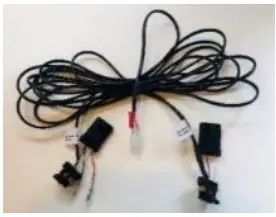 RYCO MOTO 7202 Polaris General 1000 Turn Signal Horn Kit - TAILLIGHT CONNECTOR