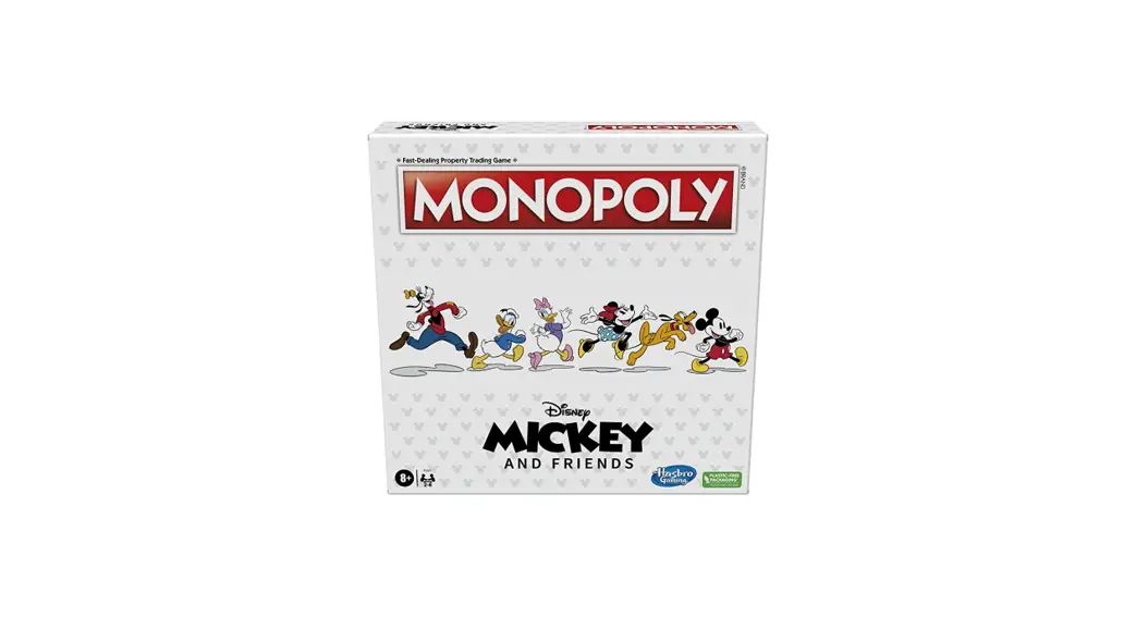 Hasbro F5267 Monopoly Disney Mickey And Friends Edition Board Game Instructions