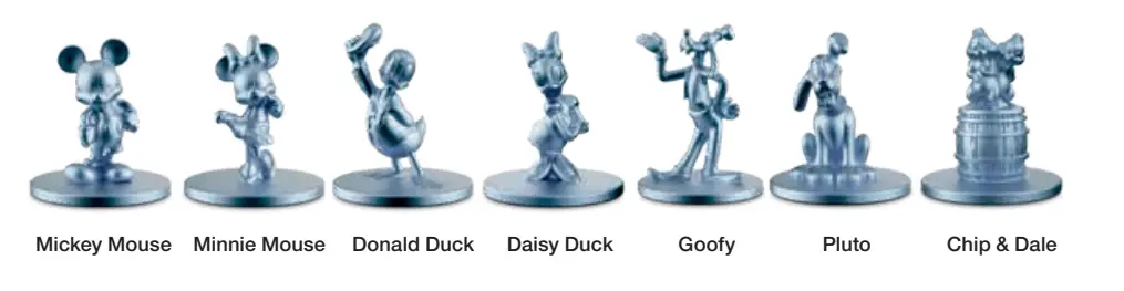 Hasbro F5267 Monopoly Disney Mickey and Friends Edition Board Game - character