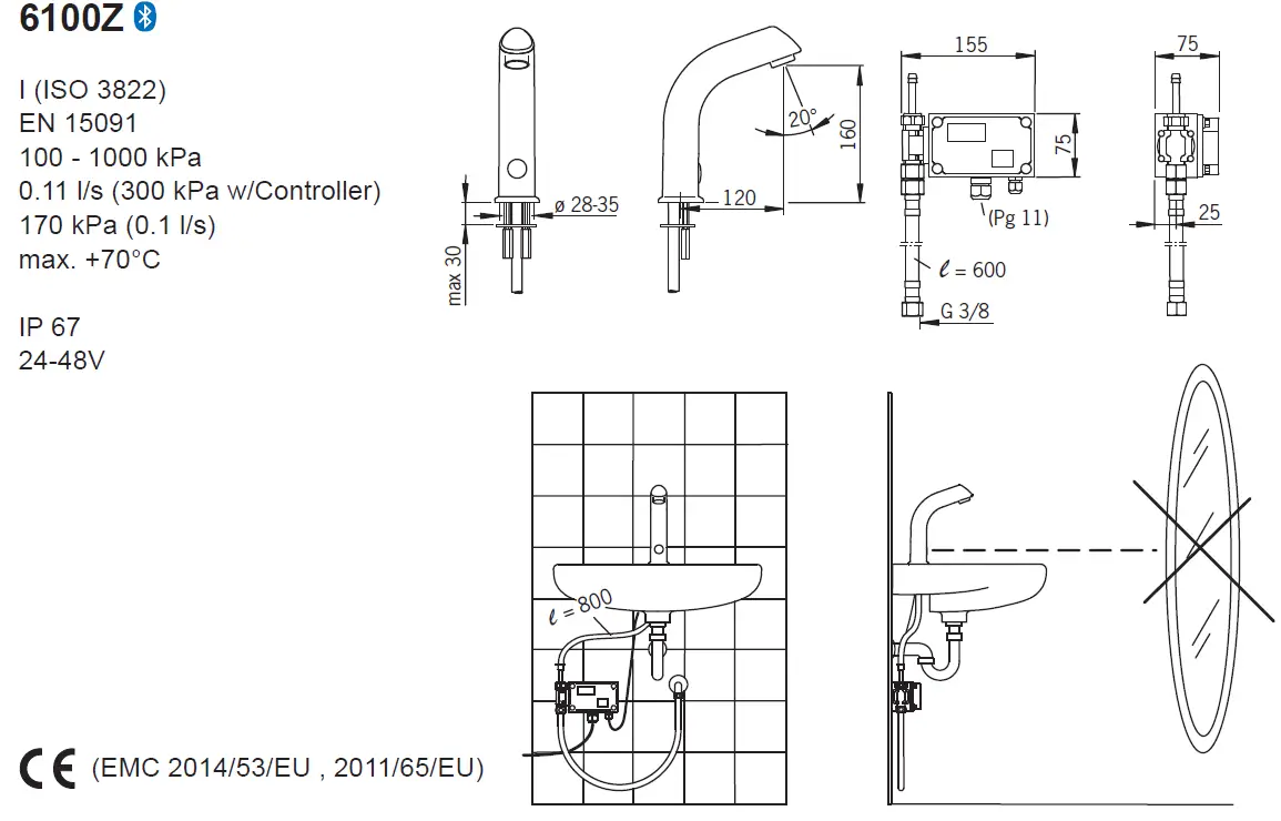 oras-Electra-6104Z-Wash-Basin-fig-3