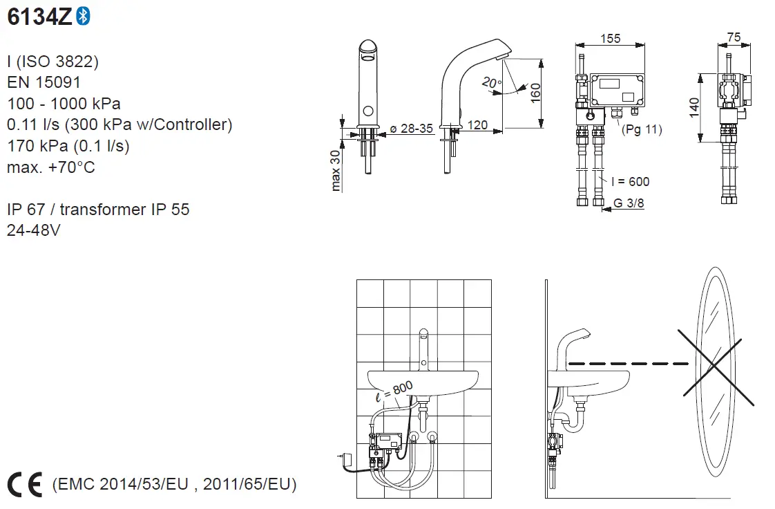oras-Electra-6104Z-Wash-Basin-fig-7